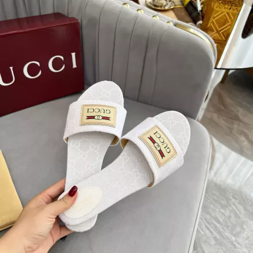 Replica Gucci Slippers For Women #1374262 $82.00 USD for Wholesale