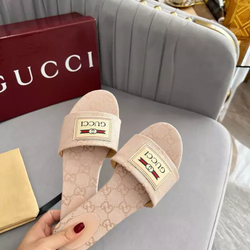 Replica Gucci Slippers For Women #1374263 $82.00 USD for Wholesale