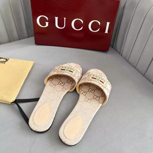 Replica Gucci Slippers For Women #1374263 $82.00 USD for Wholesale