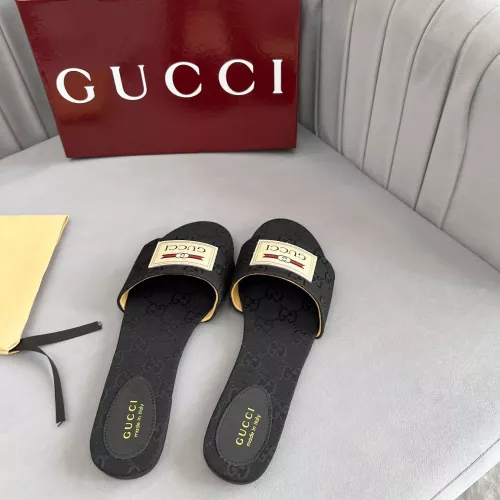Replica Gucci Slippers For Women #1374264 $82.00 USD for Wholesale