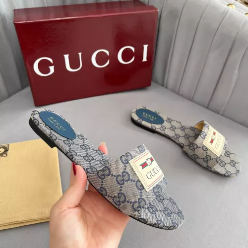 Replica Gucci Slippers For Women #1374265 $82.00 USD for Wholesale