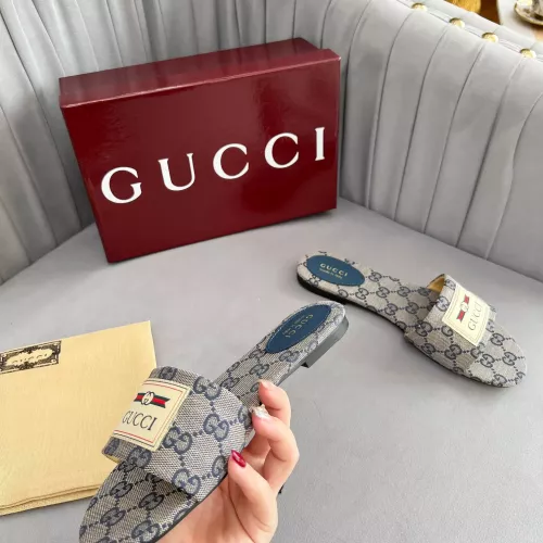 Replica Gucci Slippers For Women #1374265 $82.00 USD for Wholesale