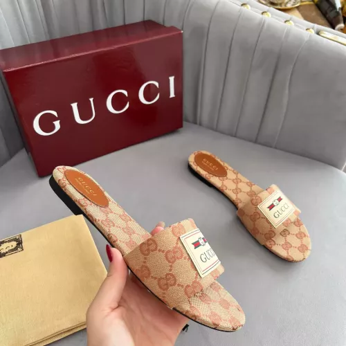 Replica Gucci Slippers For Women #1374266 $82.00 USD for Wholesale