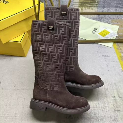 Replica Fendi Fashion Boots For Women #1374300 $125.00 USD for Wholesale