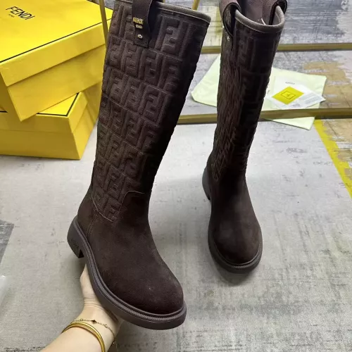 Replica Fendi Fashion Boots For Women #1374300 $125.00 USD for Wholesale