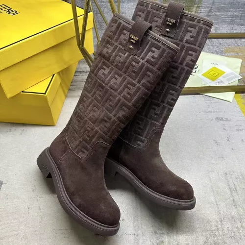 Replica Fendi Fashion Boots For Women #1374300 $125.00 USD for Wholesale