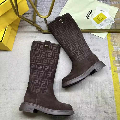 Replica Fendi Fashion Boots For Women #1374300 $125.00 USD for Wholesale