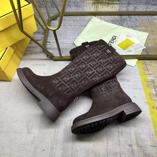 Replica Fendi Fashion Boots For Women #1374300 $125.00 USD for Wholesale