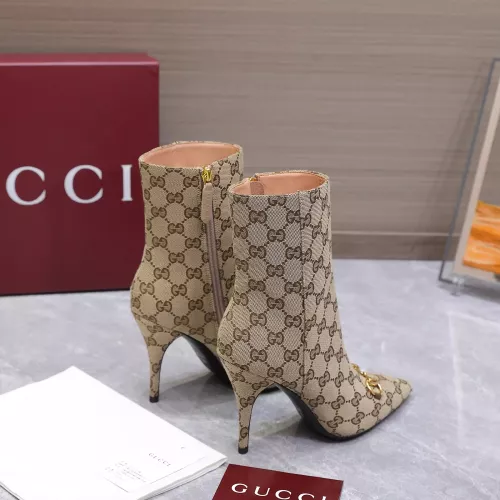 Replica Gucci Boots For Women #1374313 $135.00 USD for Wholesale