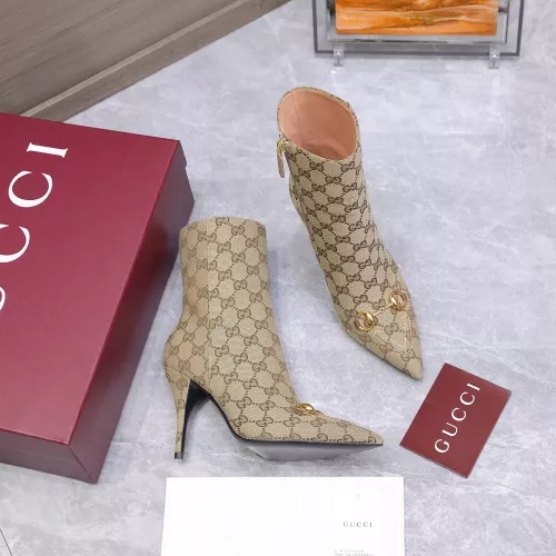 Replica Gucci Boots For Women #1374313 $135.00 USD for Wholesale