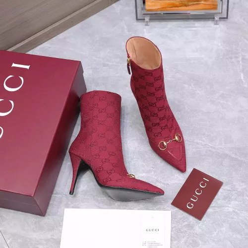 Replica Gucci Boots For Women #1374315 $135.00 USD for Wholesale