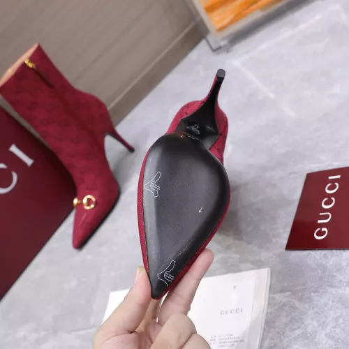 Replica Gucci Boots For Women #1374315 $135.00 USD for Wholesale