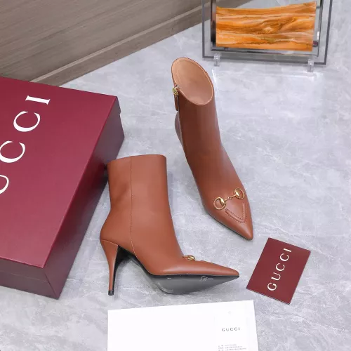 Replica Gucci Boots For Women #1374316 $135.00 USD for Wholesale