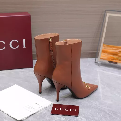 Replica Gucci Boots For Women #1374316 $135.00 USD for Wholesale