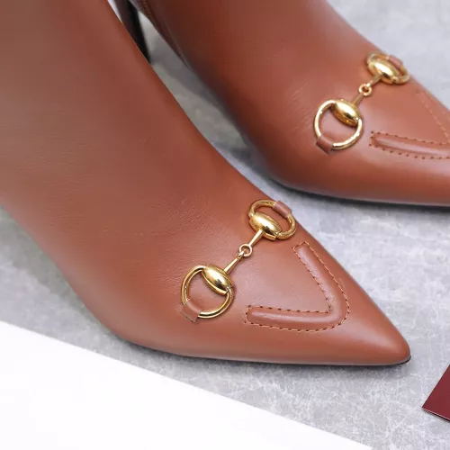 Replica Gucci Boots For Women #1374316 $135.00 USD for Wholesale