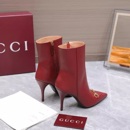 Replica Gucci Boots For Women #1374317 $135.00 USD for Wholesale