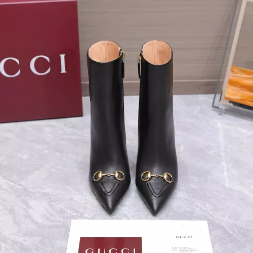 Replica Gucci Boots For Women #1374318 $135.00 USD for Wholesale