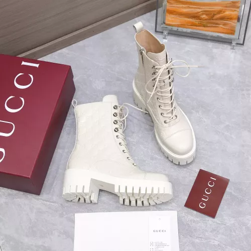 Replica Gucci Boots For Women #1374319 $155.00 USD for Wholesale