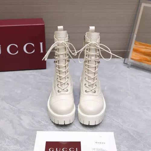 Replica Gucci Boots For Women #1374319 $155.00 USD for Wholesale