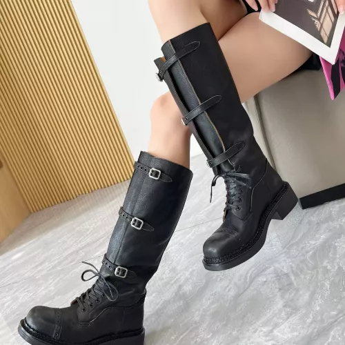 Replica MIU MIU Boots For Women #1374337 $162.00 USD for Wholesale