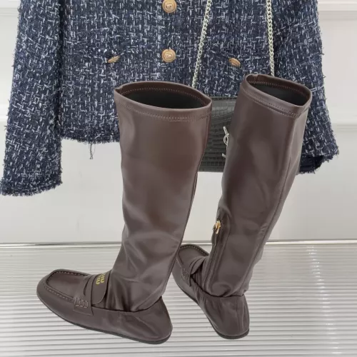 Replica MIU MIU Boots For Women #1374339 $122.00 USD for Wholesale