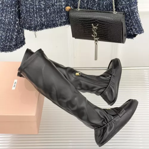 Replica MIU MIU Boots For Women #1374342 $122.00 USD for Wholesale