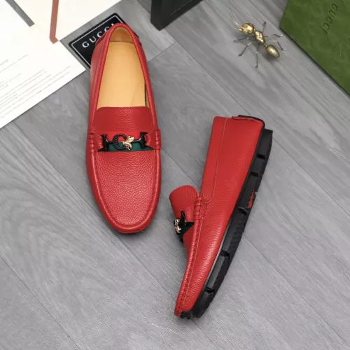 Replica Gucci Oxfords Shoes For Men #1374457 $72.00 USD for Wholesale