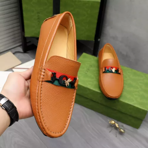 Replica Gucci Oxfords Shoes For Men #1374458 $72.00 USD for Wholesale
