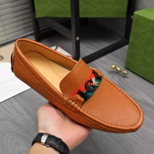 Replica Gucci Oxfords Shoes For Men #1374458 $72.00 USD for Wholesale