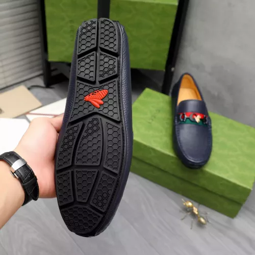 Replica Gucci Oxfords Shoes For Men #1374460 $72.00 USD for Wholesale