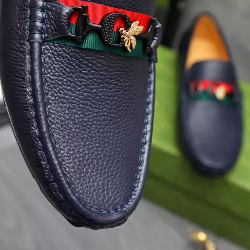 Replica Gucci Oxfords Shoes For Men #1374460 $72.00 USD for Wholesale