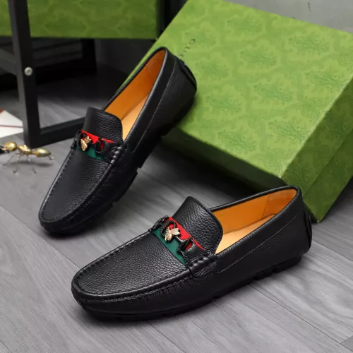 Replica Gucci Oxfords Shoes For Men #1374461 $72.00 USD for Wholesale