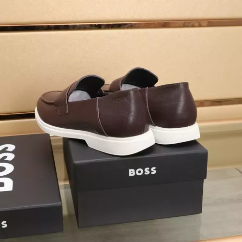Replica Boss Leather Shoes For Men #1374476 $96.00 USD for Wholesale