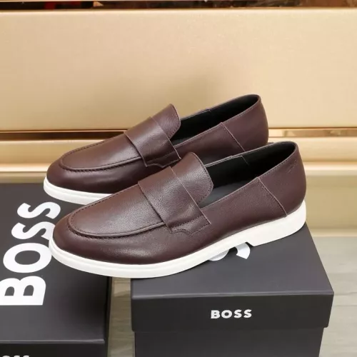 Replica Boss Leather Shoes For Men #1374476 $96.00 USD for Wholesale