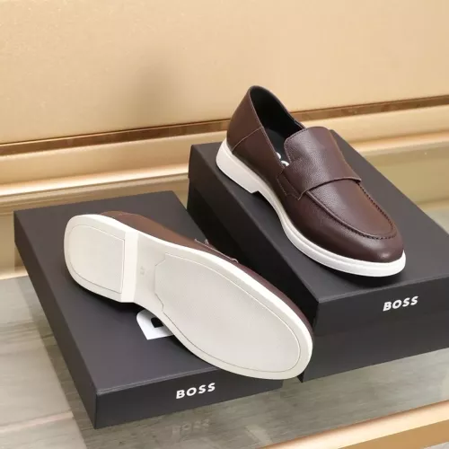 Replica Boss Leather Shoes For Men #1374476 $96.00 USD for Wholesale