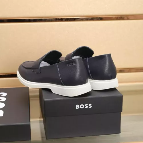 Replica Boss Leather Shoes For Men #1374477 $96.00 USD for Wholesale