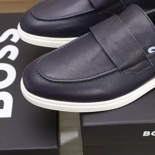 Replica Boss Leather Shoes For Men #1374477 $96.00 USD for Wholesale