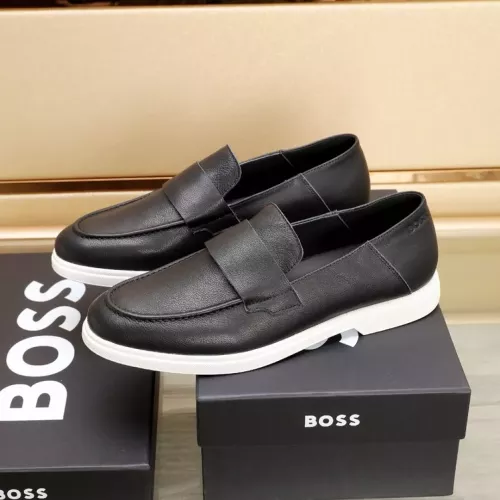 Replica Boss Leather Shoes For Men #1374478 $96.00 USD for Wholesale