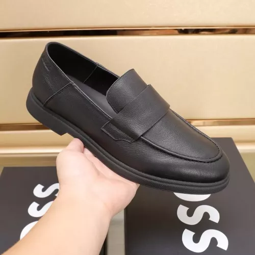 Replica Boss Leather Shoes For Men #1374479 $96.00 USD for Wholesale