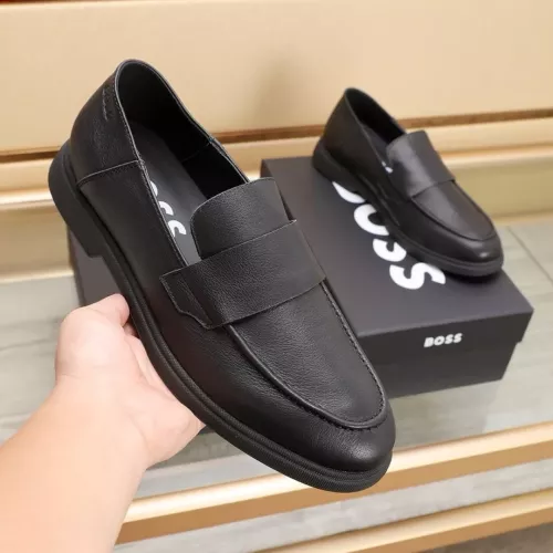 Replica Boss Leather Shoes For Men #1374479 $96.00 USD for Wholesale