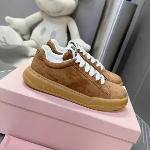 Replica MIU MIU Casual Shoes For Women #1374525 $98.00 USD for Wholesale