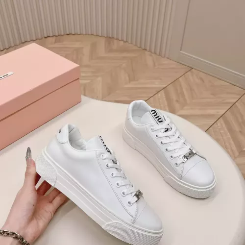 Replica MIU MIU Casual Shoes For Women #1374530 $98.00 USD for Wholesale
