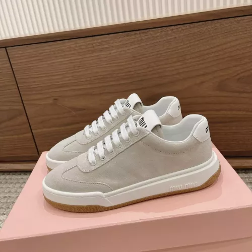 Replica MIU MIU Casual Shoes For Women #1374536 $100.00 USD for Wholesale