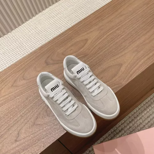 Replica MIU MIU Casual Shoes For Women #1374536 $100.00 USD for Wholesale