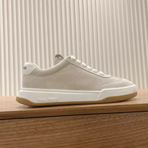 Replica MIU MIU Casual Shoes For Women #1374536 $100.00 USD for Wholesale