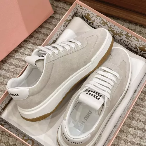 Replica MIU MIU Casual Shoes For Women #1374536 $100.00 USD for Wholesale
