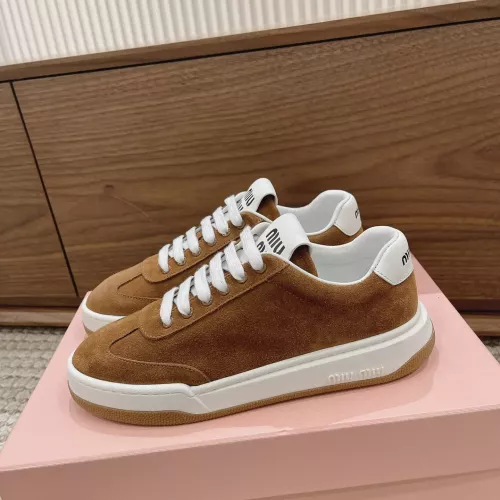Replica MIU MIU Casual Shoes For Women #1374540 $100.00 USD for Wholesale