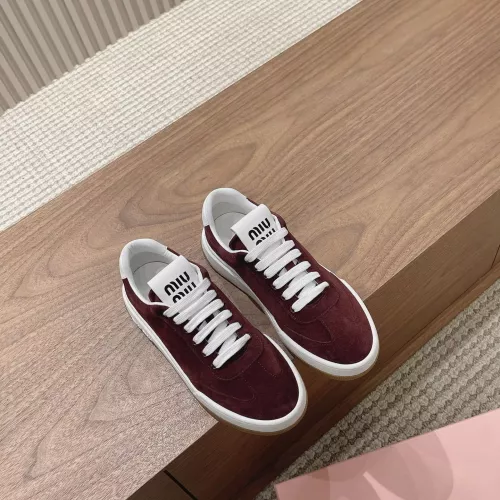 Replica MIU MIU Casual Shoes For Women #1374541 $100.00 USD for Wholesale