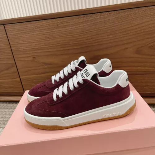 Replica MIU MIU Casual Shoes For Women #1374541 $100.00 USD for Wholesale