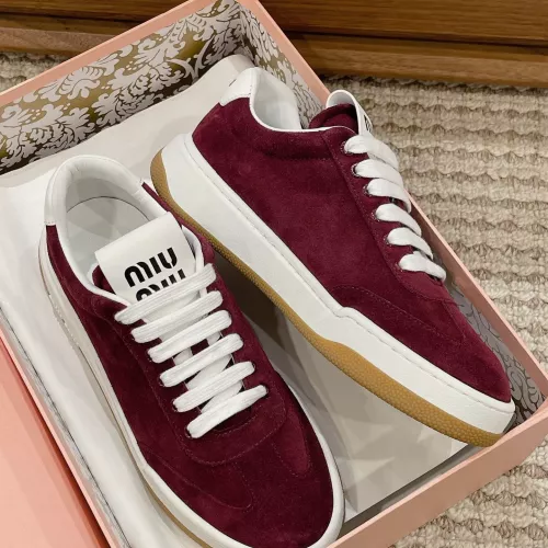 Replica MIU MIU Casual Shoes For Women #1374541 $100.00 USD for Wholesale